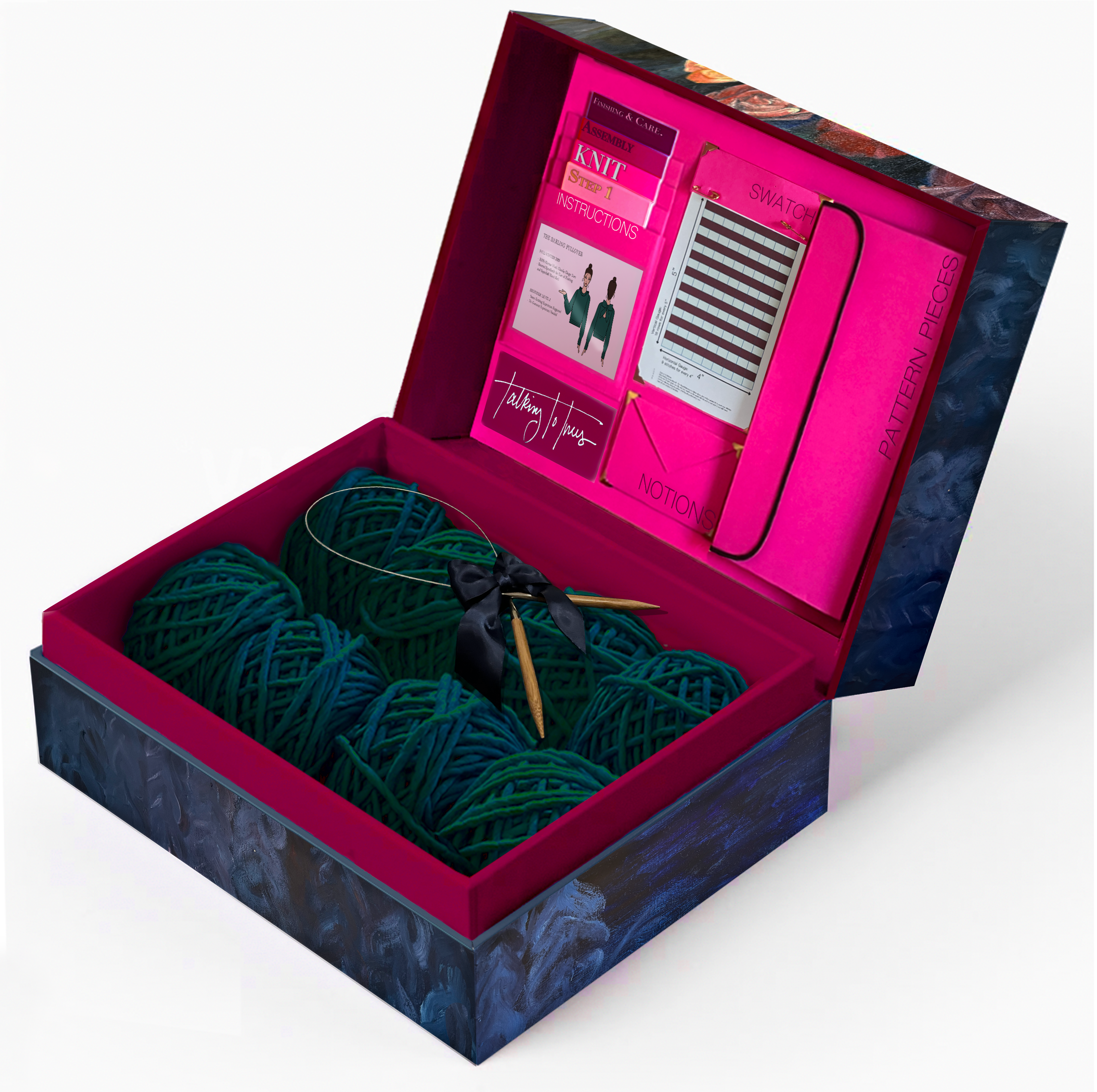 Knit Kit - The Darling Sweater – Talking To Trees