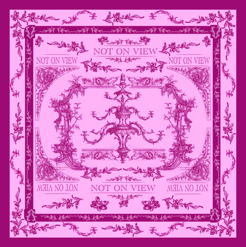 Chandelier Silk Bandana Scarf